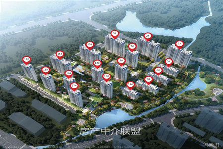 城西润恒第一城3室2厅1卫90万117m2出售